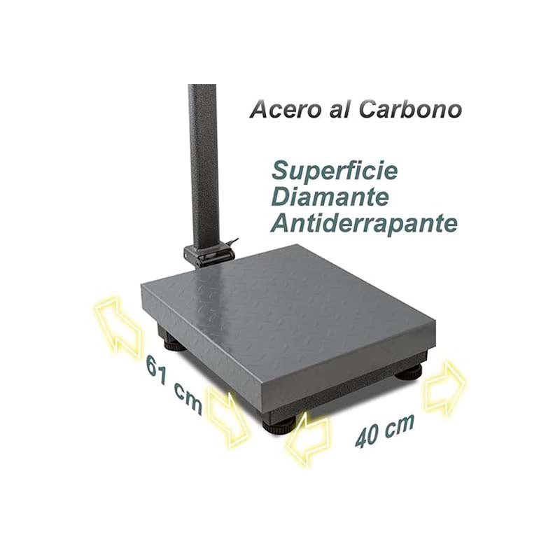BASCULA DE PLATAFORMA PLEGABLE RHINO 200KG