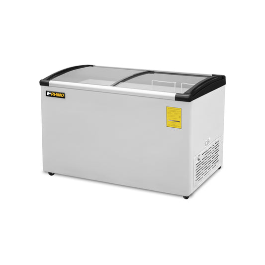 CONGELADOR HORIZONTAL TAPAS DE CRISTAL CURVO 7 PIES