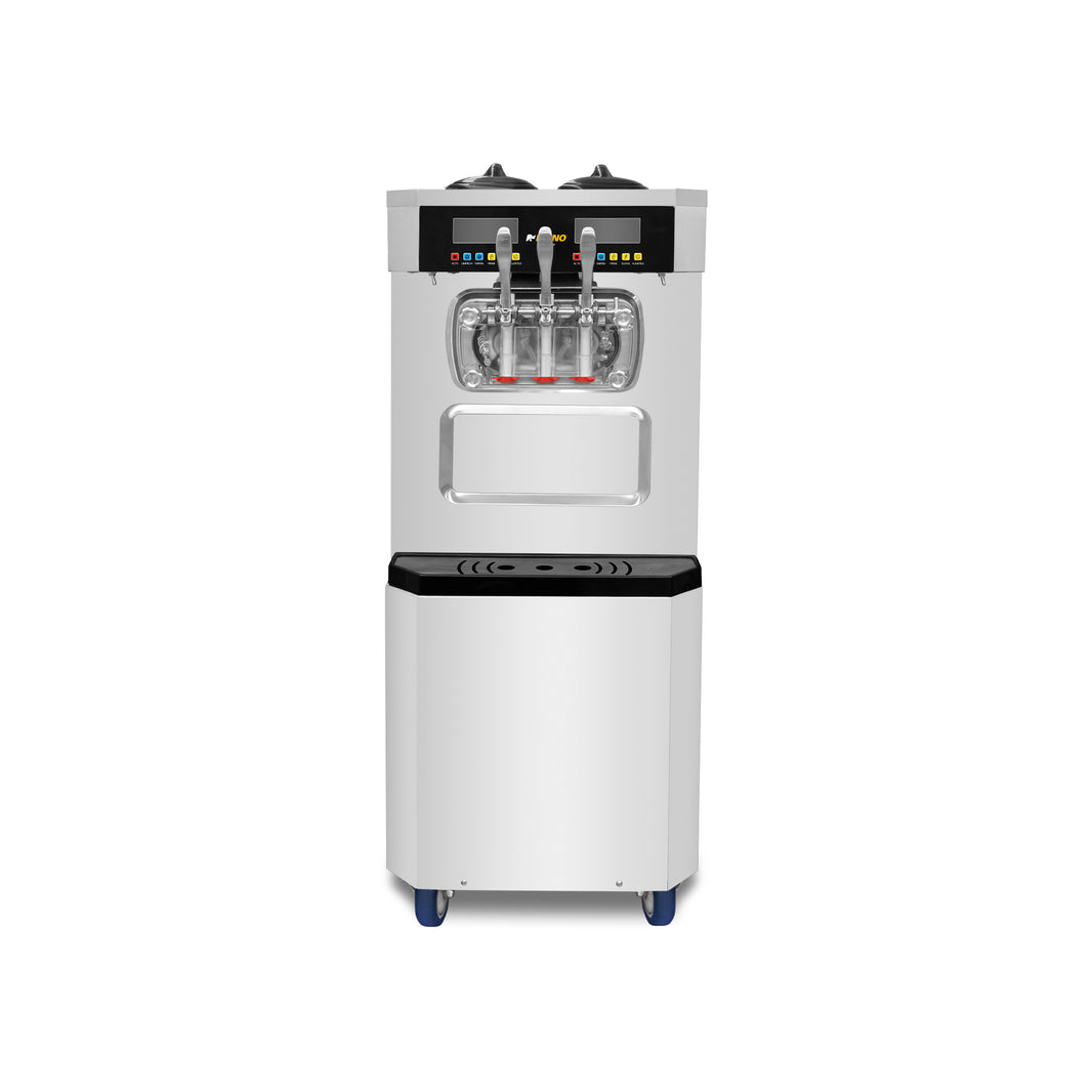 Máquina de Helado Suave de Doble Compresor 30 L/h Rhino