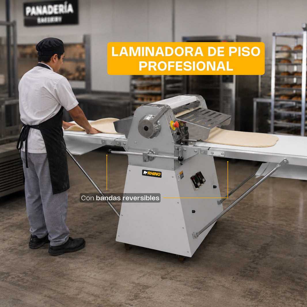 Laminadora de Piso de bandas reversibles