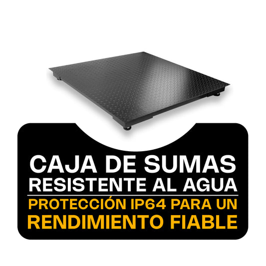 BASCULA DE PLATAFORMA DE BAJO PERFIL